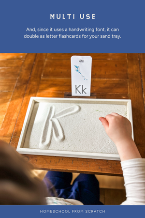 Wall Alphabet for Homeschool