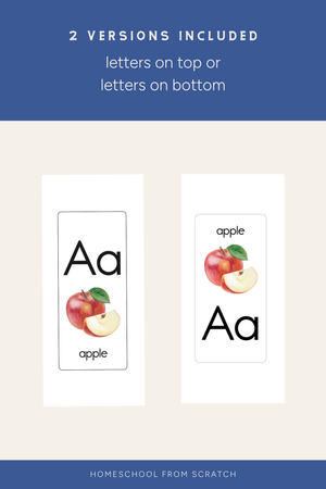Wall Alphabet for Homeschool