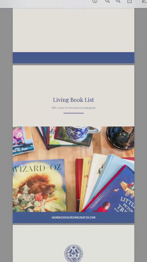 Living Book List: Kindergarten